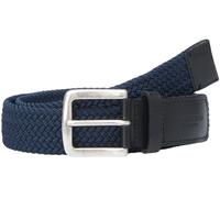 Marc OߴPolo Men's Braided Fabric Belt, Blue (Total Eclipse), 90 cm