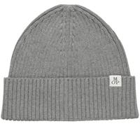 Marc OߴPolo Men's Organic Cotton Knitted Beanie, Grey (Grey Melange), One Size