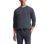 Marc OߴPolo Men's Organic Cotton Long Sleeve Top with Round Neck, Blue (Dark Navy), XXL
