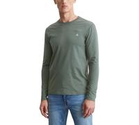 Marc OߴPolo Men's Organic Cotton Long Sleeve Top with Round Neck, Green (Mangrove), M