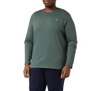 Marc OߴPolo Men's Organic Cotton Long Sleeve Top with Round Neck, Green (Mangrove), XL