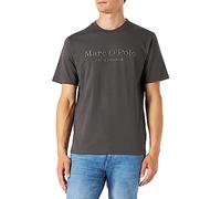Marc OߴPolo Men's Organic Cotton T-shirt with Round Neck, Grey (Grau), M