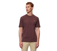 Marc OߴPolo Men's Organic Cotton T-shirt with Round Neck, Red (Dark Romance), S