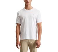 Marc OߴPolo Men's Organic Cotton T-Shirt with Round Neck, White (White), S