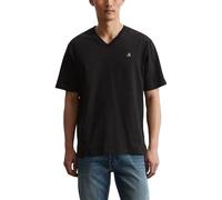 Marc OߴPolo Men's Organic Cotton T-Shirt with V-Neck, Black (Black), XS