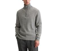 Marc OߴPolo Men's Regular Fit Half Zip Jumper, Grey (Graphite Grey Melange), S