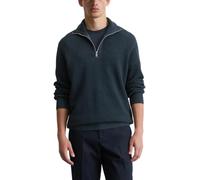 Marc OߴPolo Men's Regular Fit Half Zip Jumper with Ribbed Collar