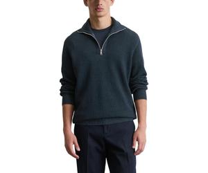 Marc OߴPolo Men's Regular Fit Half Zip Jumper with Ribbed Collar