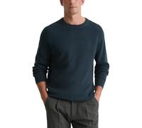 Marc OߴPolo Men's Regular Fit Round Neck Knitted Jumper, Blue (Dark Navy), S