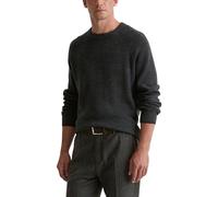 Marc OߴPolo Men's Regular Fit Round Neck Knitted Jumper, Grey (Dark Grey Melange), M