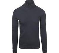 Marc OߴPolo Men's Shaped Fit Roll Neck Long Sleeve Top, Blue (Dark Navy), L