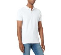 Marc OߴPolo Men's Shaped Fit Short Sleeve Polo Shirt with Stretch, White (White), XL