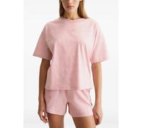 Marc O'Polo MIX & MATCH COTTON striped embroidered-logo pajamas - Pink S-M-L-XL