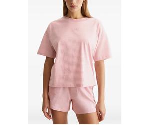Marc O'Polo MIX & MATCH COTTON striped embroidered-logo pajamas - Pink S-M-L-XL