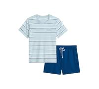 Marc O'Polo Mix N Match Men's Pyjamas, Pyjama Mix N Match Niagaramiststripe-navypeony, M