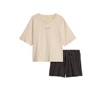 Marc O'Polo Mix N Match Women's Pyjama Set, Mix N Match Frenchoak-blackgeoprint, M