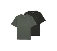 Marc O'Polo Pack of 2 T-Shirts Khaki / Black