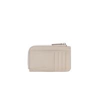 Marc O'Polo Purse Florica Leather Zip Wallet Grey Silk Creme-White