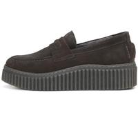 Marc OߴPolo Women’s Suede Platform Loafers, Grey (Dark Graphite), 6,5