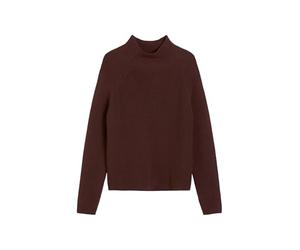 Marc OߴPolo Women's Organic Cotton Knitted Jumper with Raglan Sleeves, Red (Black Cherry), S