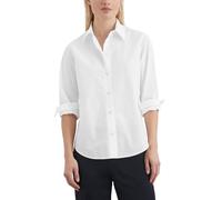 Marc OߴPolo Women's Organic Cotton Shirt with Kent Collar, White (White), 6