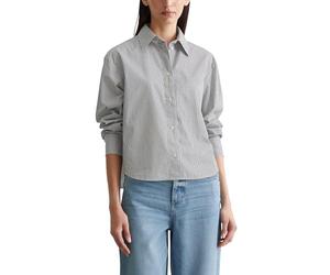 Marc OߴPolo Women's Organic Cotton Striped Blouse, Multicolor (Multi), 12