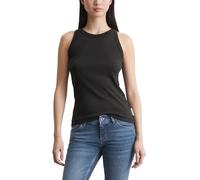 Marc OߴPolo Women's Organic Cotton Tank Top with High Round Neck, Black (Black), XXL