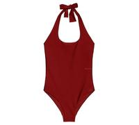 Marc O'Polo Women's Shiny Swimsuit, Shiny Tallpoppy, M