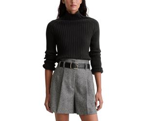 Marc OߴPolo Women's Slim Fit Organic Cotton Jumper, Black (Black), S