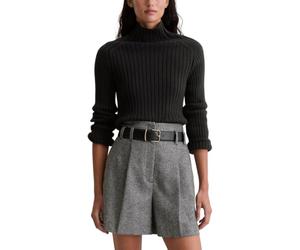 Marc OߴPolo Women's Slim Fit Organic Cotton Jumper, Black (Black), XL