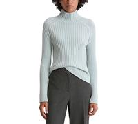 Marc OߴPolo Women's Slim Fit Organic Cotton Jumper, Blue (Silvery Blue), XL