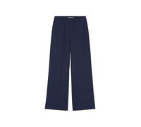 Marc OߴPolo Women's Wide Leg Trousers with High Waist, Blue (Cloudless Night), 14