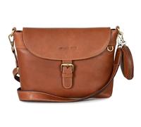 Marc Peter Crossbody Bag Handbag for Women Vintage Medium Leather Shoulder Bag with Magnetic Closure, brown, Medium