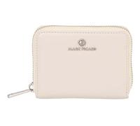 Marc Picard Leather Purse Maremma Zip Wallet Cream White Creme-White