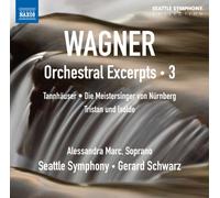 MARC SEATTLE SYMPH S - WAGNER ORCHESTRAL EXCERPTS 3 - CD - P2222z