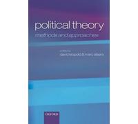 Marc Stears David Leopold Political Theory (Paperback)