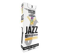 MARCA JAZZ UNFILED REEDS - 5 PACK - BARITONE SAX - 3 MJZU730