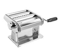 Marcato Ampia 150 Pasta Machine Premium Manual Pasta Maker with Built-In Cutter for Lasagna, Fettuccine & Tagliolini, 10 Thickness Settings, Chrome Steel Construction, Made in Italy