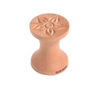 Marcato Corzetti Mold Kit, Fresh Pasta Stamps, Sun Shape + Flower Shape, Solid Wood, Made in Italy