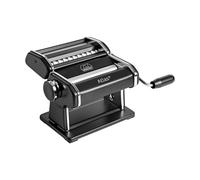 Marcato Atlas+ Fresh Pasta Machine in Anodized Aluminium with 4 Sizes | Lasagne, Fettuccine, Tagliolini and Spaghetti, Made in Italy, Compatible with Extra Accessories