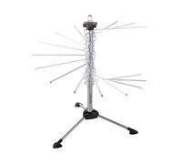 MARCATO Pasta Drying Rack, Fresh Pasta Dryer, Foldable, Space-Saving, 16 Arms, Up to 2 kg of Pasta, Kitchen Accessory, Made in Italy. Model: Tocapasta, Black