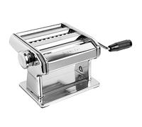 Marcato Pasta Machine, Pasta Maker, Pasta Roller for Handmade Fresh Pasta, Made in Italy, Chromed Steel, Adjustable Thickness Settings, for Lasagna, Fettuccine, Tagliolini. Model: Ampia 150