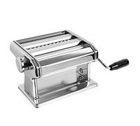 Marcato Pasta Machine, Pasta Maker, Pasta Roller for Handmade Fresh Pasta, Made in Italy, Chromed Steel, Adjustable Thickness Settings, for Lasagna, Fettuccine, Tagliolini. Model: Ampia 180