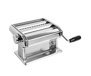 Marcato Pasta Machine, Pasta Maker, Pasta Roller for Handmade Fresh Pasta, Made in Italy, Chromed Steel, Adjustable Thickness Settings, for Lasagna, Fettuccine, Tagliolini. Model: Ampia 180