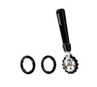 Marcato Pastry Wheel Cutter, Pasta and Ravioli Wheel Cutter, 3 Types of Cutting, also for Cookies, Chiacchiere, and Crackers, Kitchen Accessory, Made in Italy. Model: Pastawheel, Black