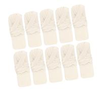 MARCBUSE 10 Pcs Breathable Finger Cots Finger Protectors Bandages Cut And Abrasions For Work Kitchen Garden Cover Protections Bandage Cots For Sports