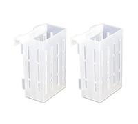 MARCBUSE 2PCS Aquariums Plant Holder For Various Fish Tanks Aquariums Hydroponic Planter Basket Pots Fishtanks Habitat Supply Wall Mounted Planter