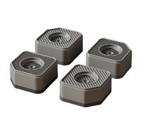 MARCBUSE 4Pcs Shockproof Pads For Washing Machine Washer Dryer Moving Walking Shockproof Transfer Stabilizer Feet Mat Washing Machine Refrigerator Base