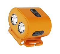 MARCBUSE Compact Emergencies Light Base Flashlight USB Rechargeable Headlamp Cycling Running Night Running