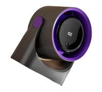 MARCBUSE Digital Display Fan With Winds Technology ABS Texture Noise Reductions Wall Mountable Fan Quiet Home Cooling Device Low Noise Office Desk